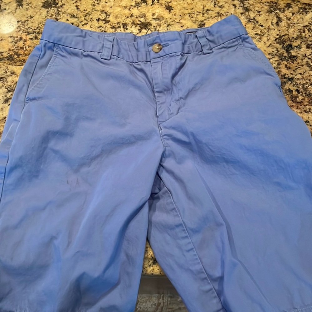 Boys blue shorts size 14